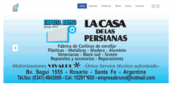 Desktop Screenshot of lacasadelaspersianas.com