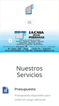 Mobile Screenshot of lacasadelaspersianas.com